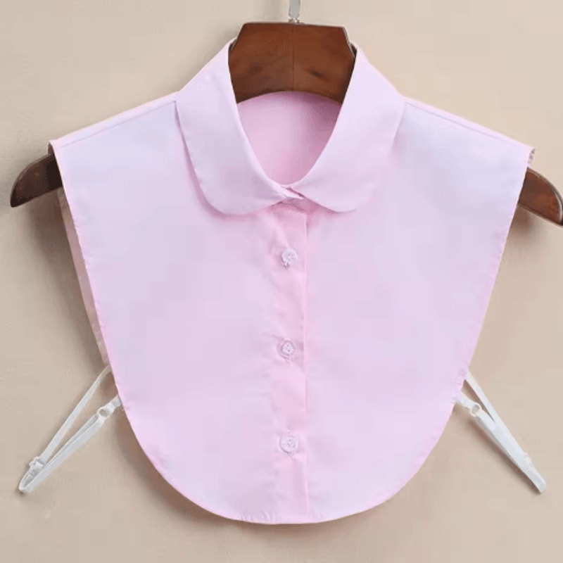 Vintage Detachable Fake Collar Blouse For Elegant Layered Styling 10