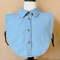 Vintage Detachable Fake Collar Blouse For Elegant Layered Styling 7