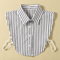 Vintage Detachable Fake Collar Blouse For Elegant Layered Styling 9