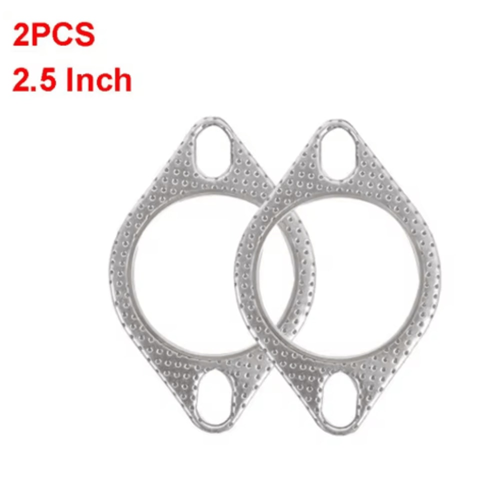 2PCS Ultra Seal Exhaust Gasket Set For Mufflers Downpipes 2