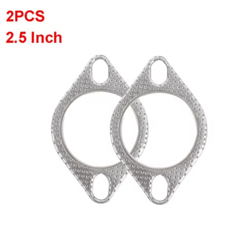 2PCS Ultra Seal Exhaust Gasket Set For Mufflers Downpipes 2