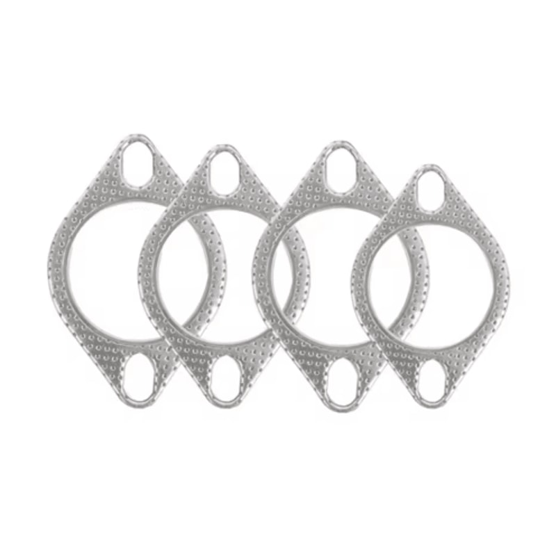 2PCS Ultra Seal Exhaust Gasket Set For Mufflers Downpipes 0