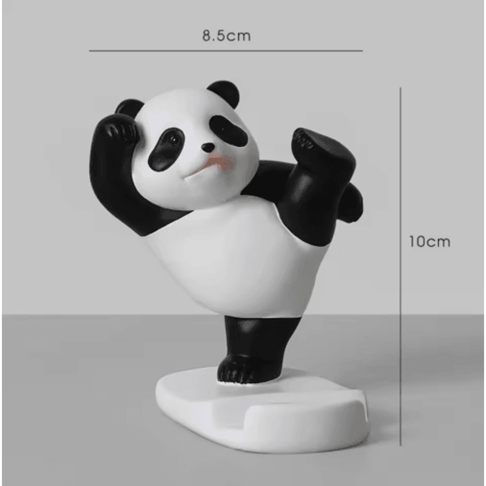 Modern Panda Phone Holder Figurine For Desk Home Decor 1