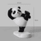 Modern Panda Phone Holder Figurine For Desk Home Decor 4