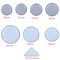 4PCS Heavy Furniture Moving Sliders Floor Protection Pads 19