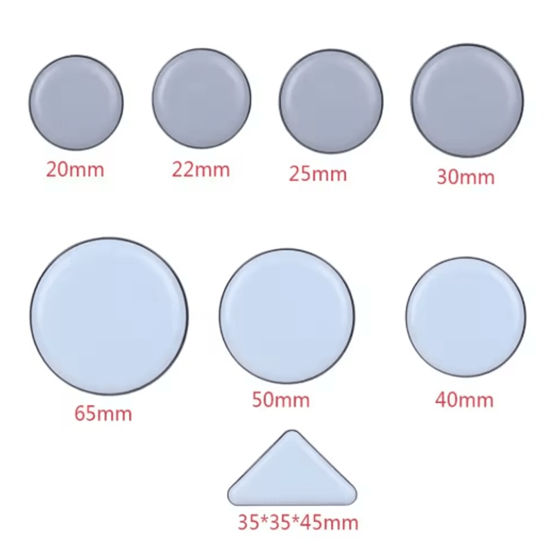 4PCS Heavy Furniture Moving Sliders Floor Protection Pads 19
