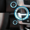 Luminous Alloy Car Ignition Switch Cover For Toyota Corolla Levin 7