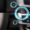Luminous Alloy Car Ignition Switch Cover For Toyota Corolla Levin 7