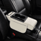 Universal PU Leather Car Armrest Cushion With Cup Holder Tissue Storage 6