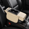 Universal PU Leather Car Armrest Cushion With Cup Holder Tissue Storage 8
