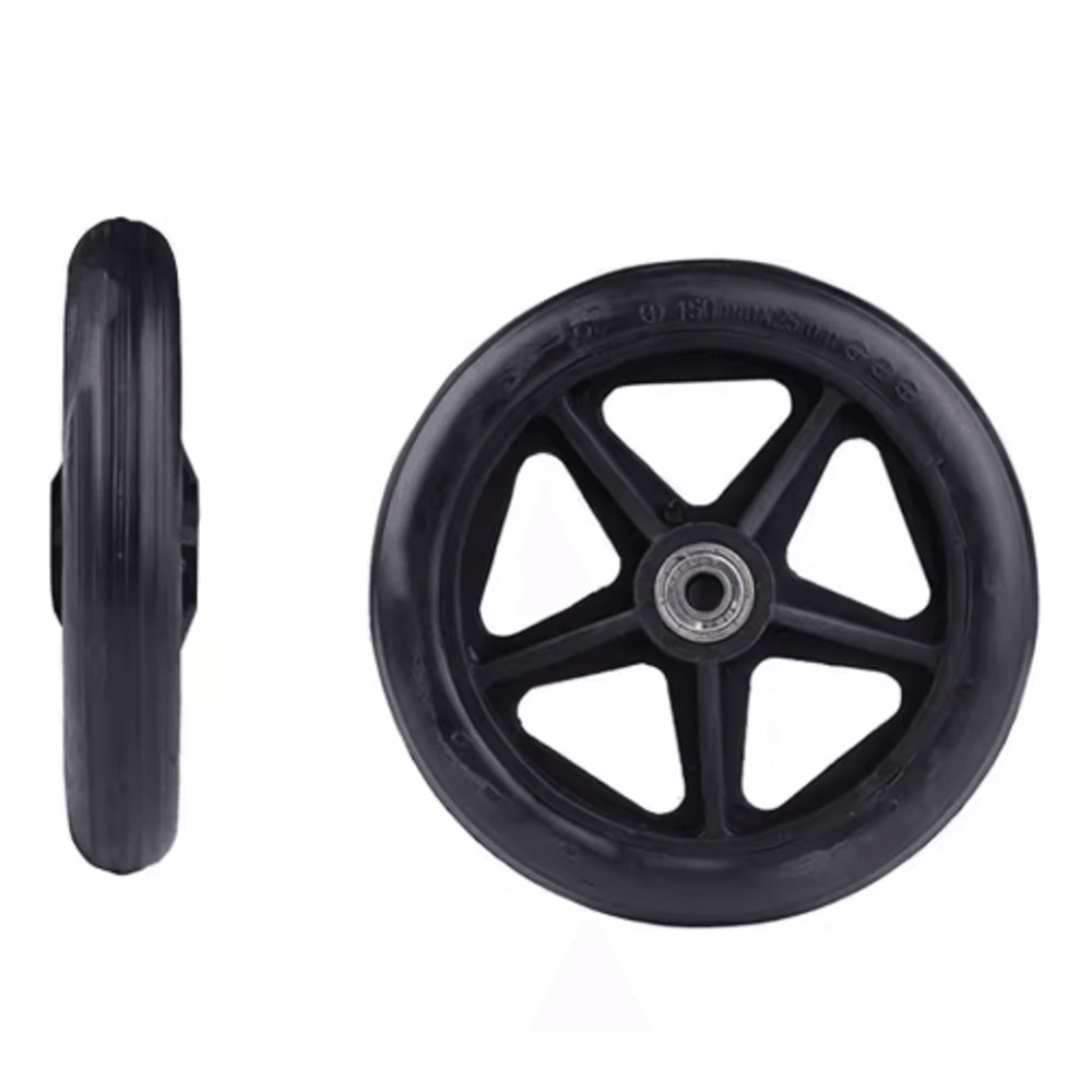 HeavyDuty Solid Wheelchair Front Caster Replacement Wheel 10