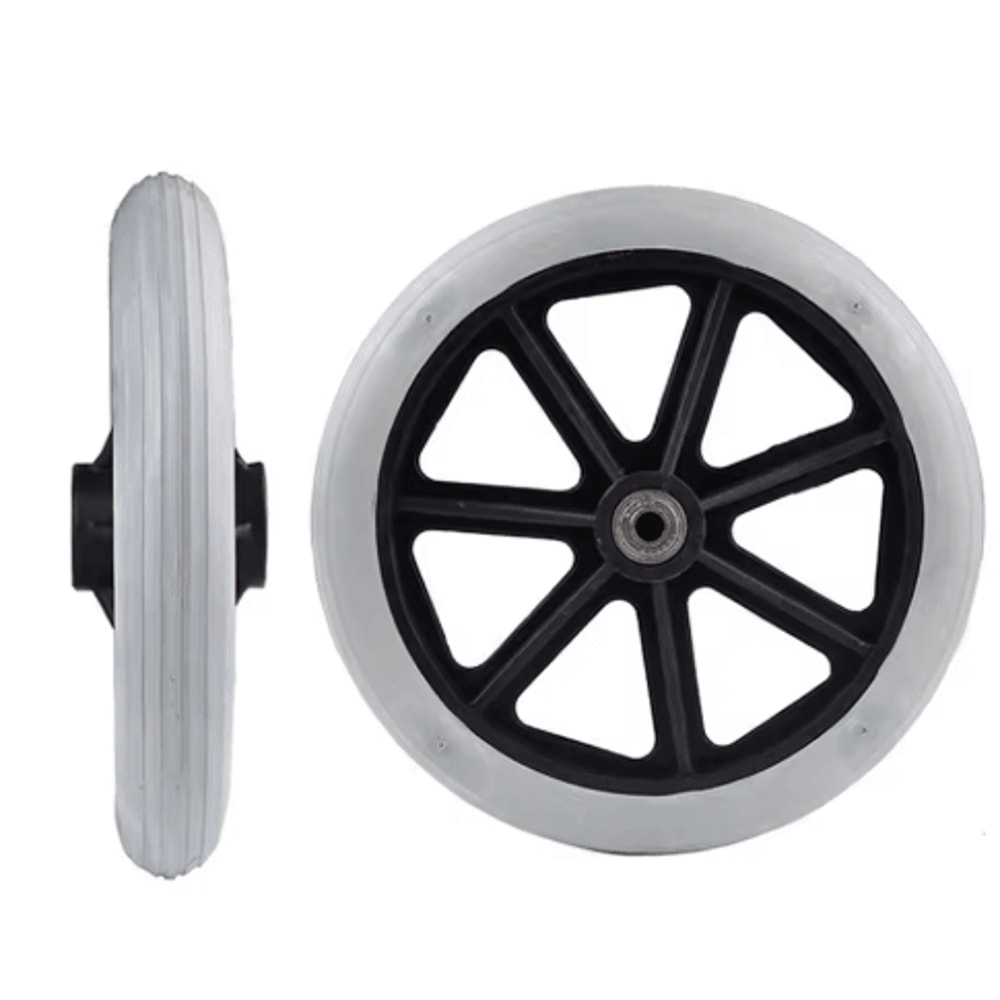 HeavyDuty Solid Wheelchair Front Caster Replacement Wheel 3