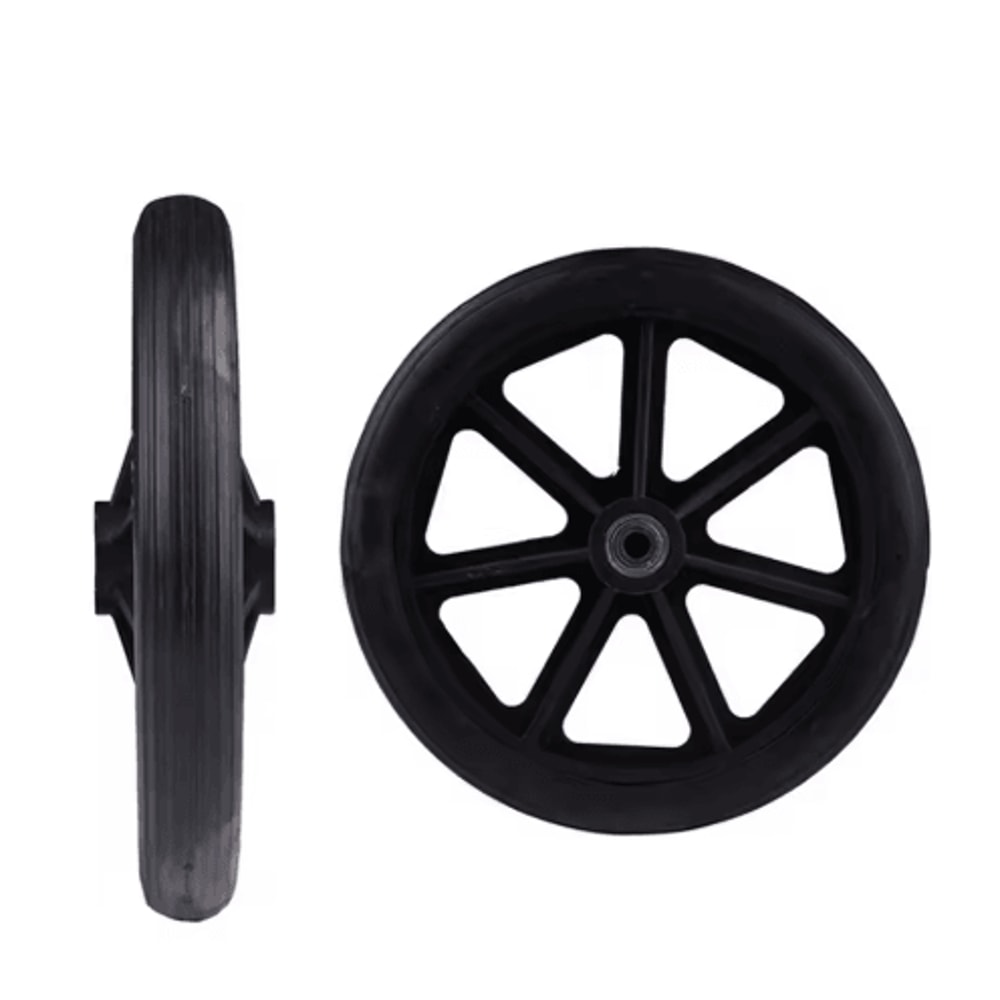 HeavyDuty Solid Wheelchair Front Caster Replacement Wheel 4