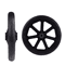 HeavyDuty Solid Wheelchair Front Caster Replacement Wheel 4