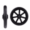 HeavyDuty Solid Wheelchair Front Caster Replacement Wheel 4