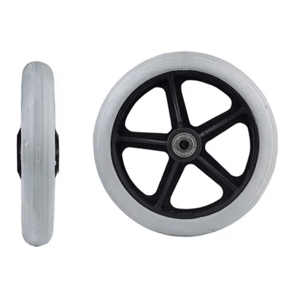 HeavyDuty Solid Wheelchair Front Caster Replacement Wheel 5