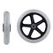 HeavyDuty Solid Wheelchair Front Caster Replacement Wheel 5