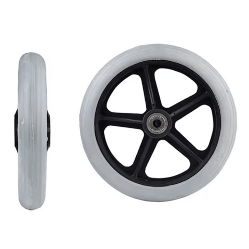 HeavyDuty Solid Wheelchair Front Caster Replacement Wheel 5