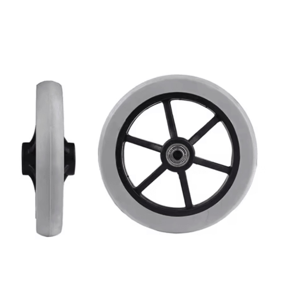 HeavyDuty Solid Wheelchair Front Caster Replacement Wheel 7