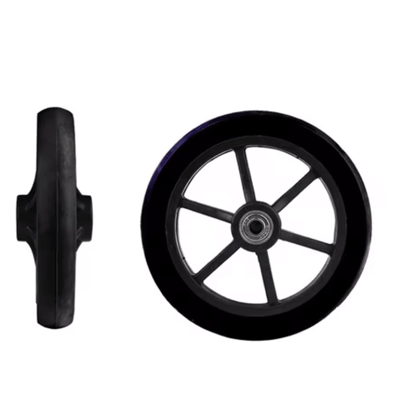 HeavyDuty Solid Wheelchair Front Caster Replacement Wheel 8