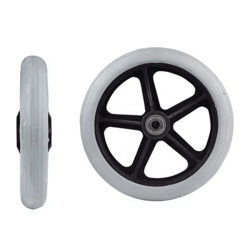 HeavyDuty Solid Wheelchair Front Caster Replacement Wheel 9