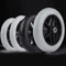 HeavyDuty Solid Wheelchair Front Caster Replacement Wheel 12