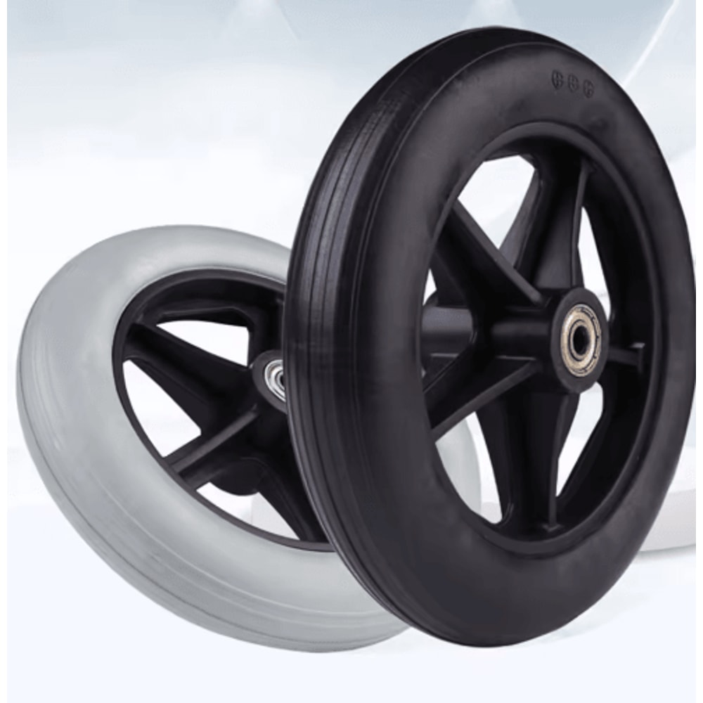 HeavyDuty Solid Wheelchair Front Caster Replacement Wheel 13