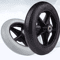 HeavyDuty Solid Wheelchair Front Caster Replacement Wheel 13