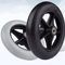HeavyDuty Solid Wheelchair Front Caster Replacement Wheel 13