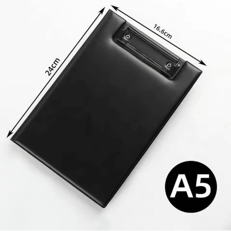 PU Leather Conference Clipboard Folder With Smooth Writing Pad 2