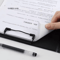 PU Leather Conference Clipboard Folder With Smooth Writing Pad 4