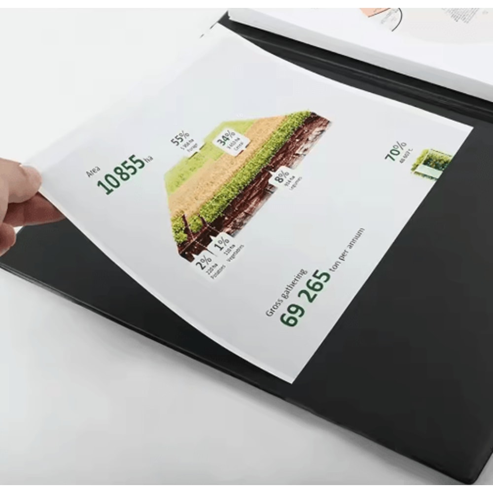 PU Leather Conference Clipboard Folder With Smooth Writing Pad 6