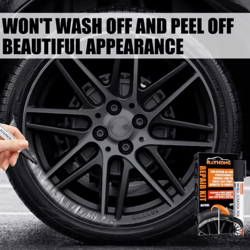 portable alloy wheel scratch repair kit for car rim touch-ups