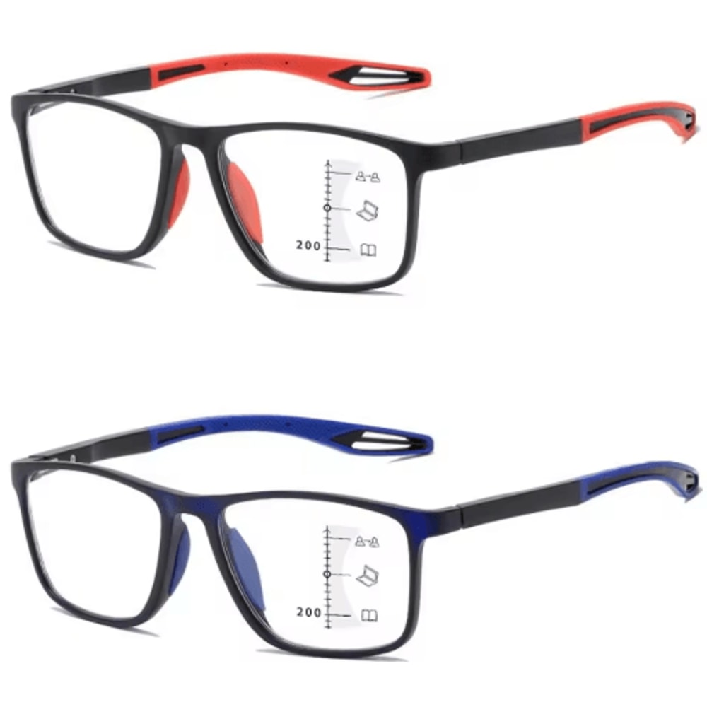 TR90 Progressive AntiBlue Light Multifocal Reading Glasses 0