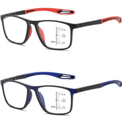 tr90 progressive anti-blue light multifocal reading glasses