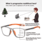 TR90 Progressive AntiBlue Light Multifocal Reading Glasses 6
