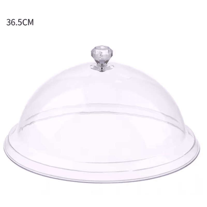 Creative Acrylic Cake Fruit Display Stand With Dust Cover 1