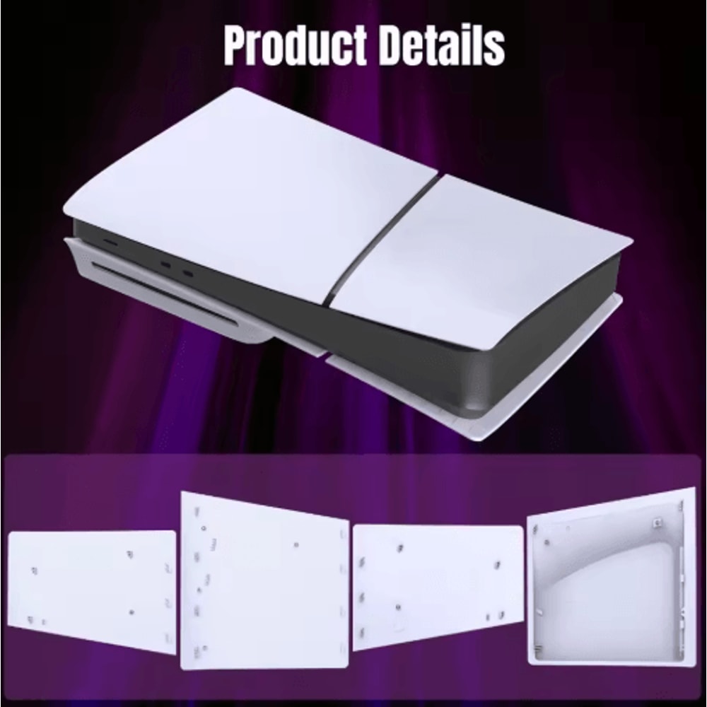 PS5 Slim ABS Faceplate Cover Panels For Disc Digital Editions 3