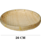 Handmade Woven Bamboo Bread Basket Tray For Kitchen Table Serving 2