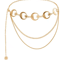 Vintage Moon Layered Waist Chain Belt For Womens Dresses Streetwear 2