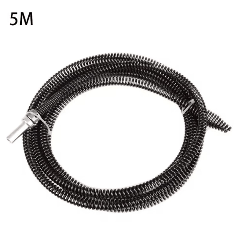 Electric Drill Drain Cleaner Spring For Fast Pipe Sink Clog Removal 1