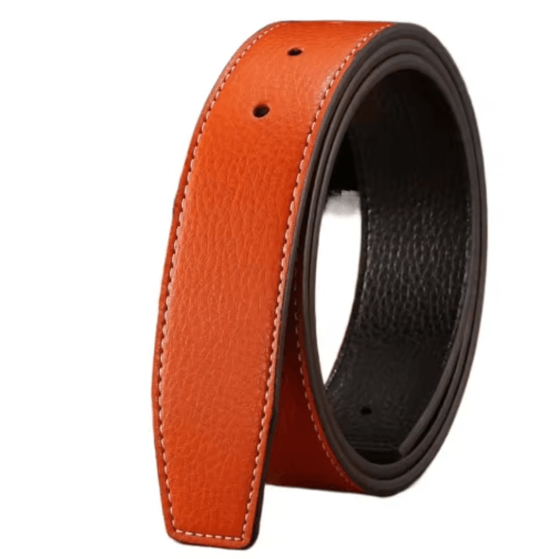 Luxury Genuine Leather Belt Strap For Jeans Trousers 4