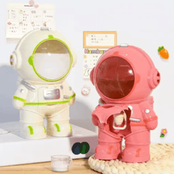 astronaut mini water dispenser bottle for kids school & travel