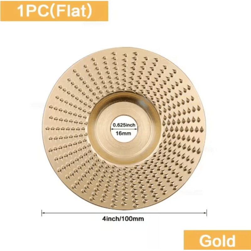Wood Carving Grinding Disc For Angle Grinder Sanding Shaping 2