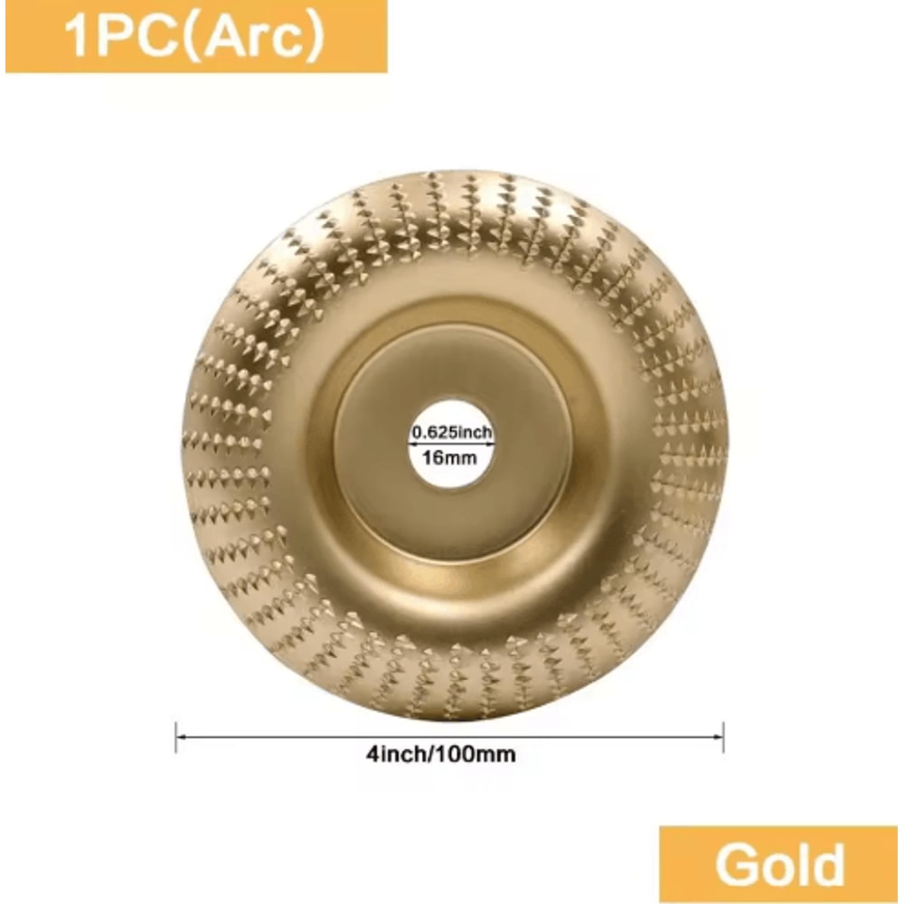 Wood Carving Grinding Disc For Angle Grinder Sanding Shaping 3