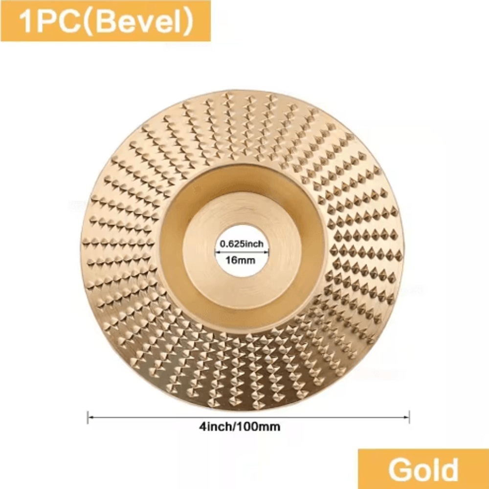 Wood Carving Grinding Disc For Angle Grinder Sanding Shaping 4