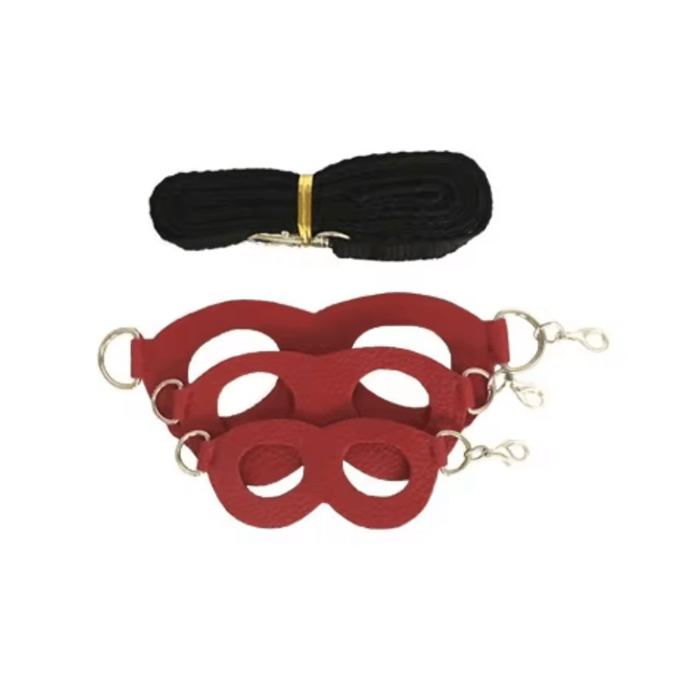 PU Leather Small Pet Harness Leash Set For Hamsters Guinea Pigs Sugar Gliders 1