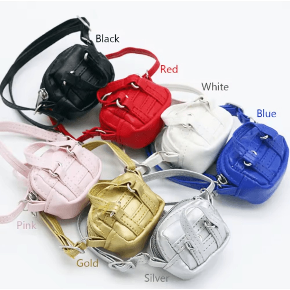 Handmade Mini Shoulder Bag For 16 18 BJD Dolls 1