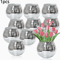 Disco Ball Flower Pot Mirror Vase For Stylish Home Decor 0
