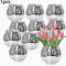 Disco Ball Flower Pot Mirror Vase For Stylish Home Decor 0